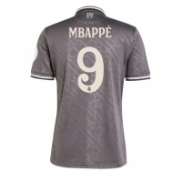 Dres Real Madrid Kylian Mbappe #9 Tretina 2024-25 Krátky Rukáv